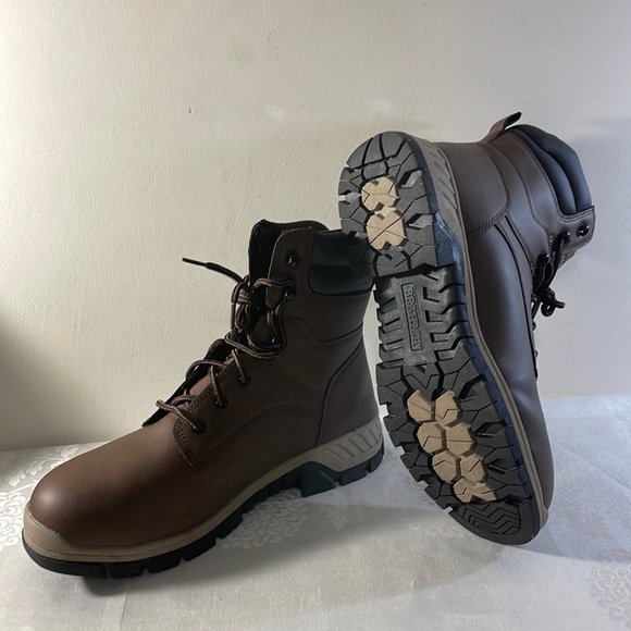 Other - BRAHMA Men's Work Boots Brown with Black Trim Size 12